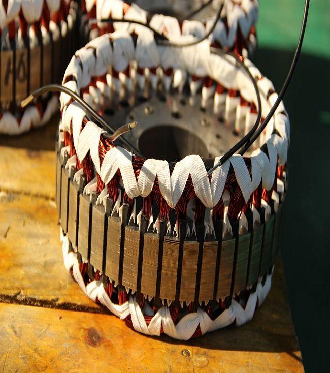 Copper Winding Wire 3 Phase Alternator Brushless 6.5kw / 8.1kva