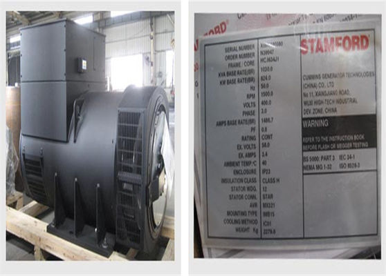 satın al Cummins Jeneratör 1800 RPM için Sınıfı H 12KW Fırçasız Senkron Jeneratör online manufacture