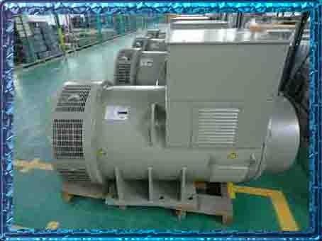 Buy Double Bearing Alternator with 110V-480V Rate Voltage 42.5kVA - 100kVA Rated Capacity and 20 Years Life Time online manufacture