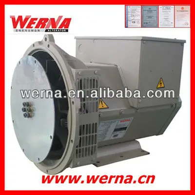 Rated Power 2.2KW Single Phase AC Alternator 3000rpm Rated Speed
