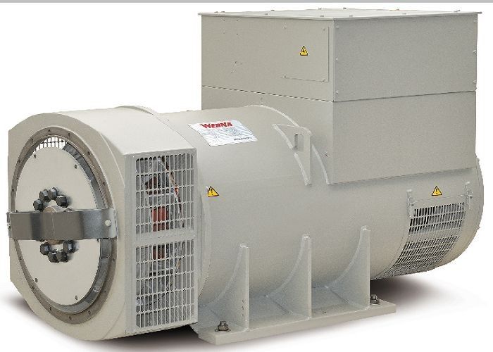 100% Copper Wire Brushless Synchronous Generator with 3200A Current and ...